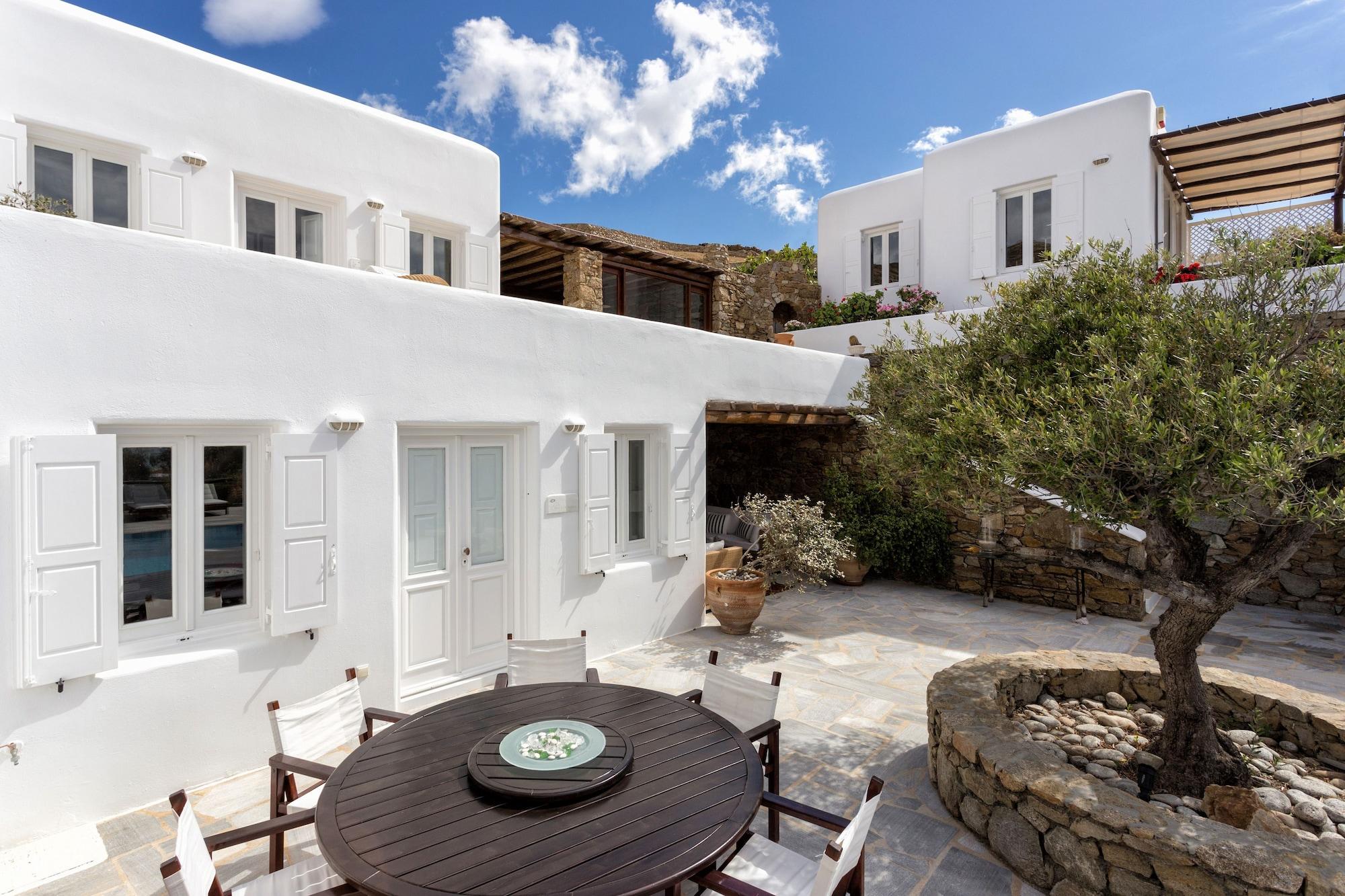 Villa Galaxy Ftelia  Esterno foto