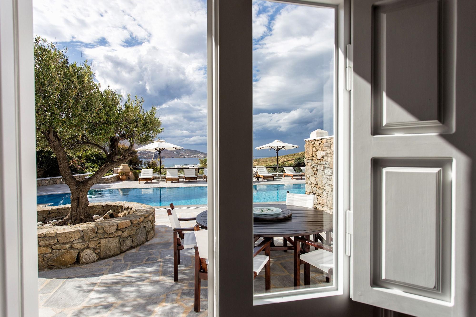 Villa Galaxy Ftelia  Esterno foto
