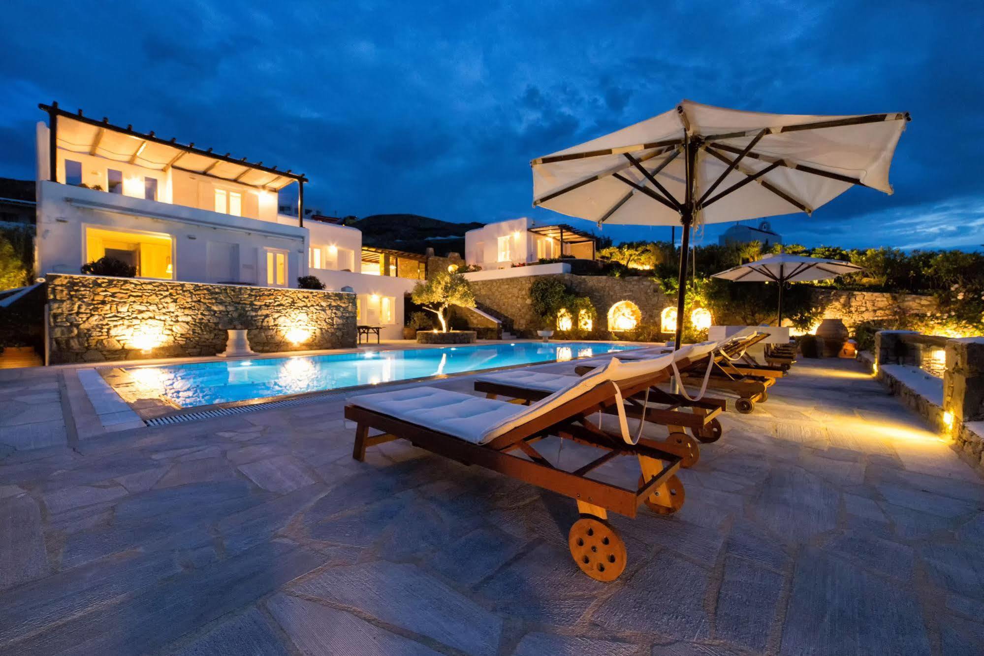 Villa Galaxy Ftelia  Esterno foto