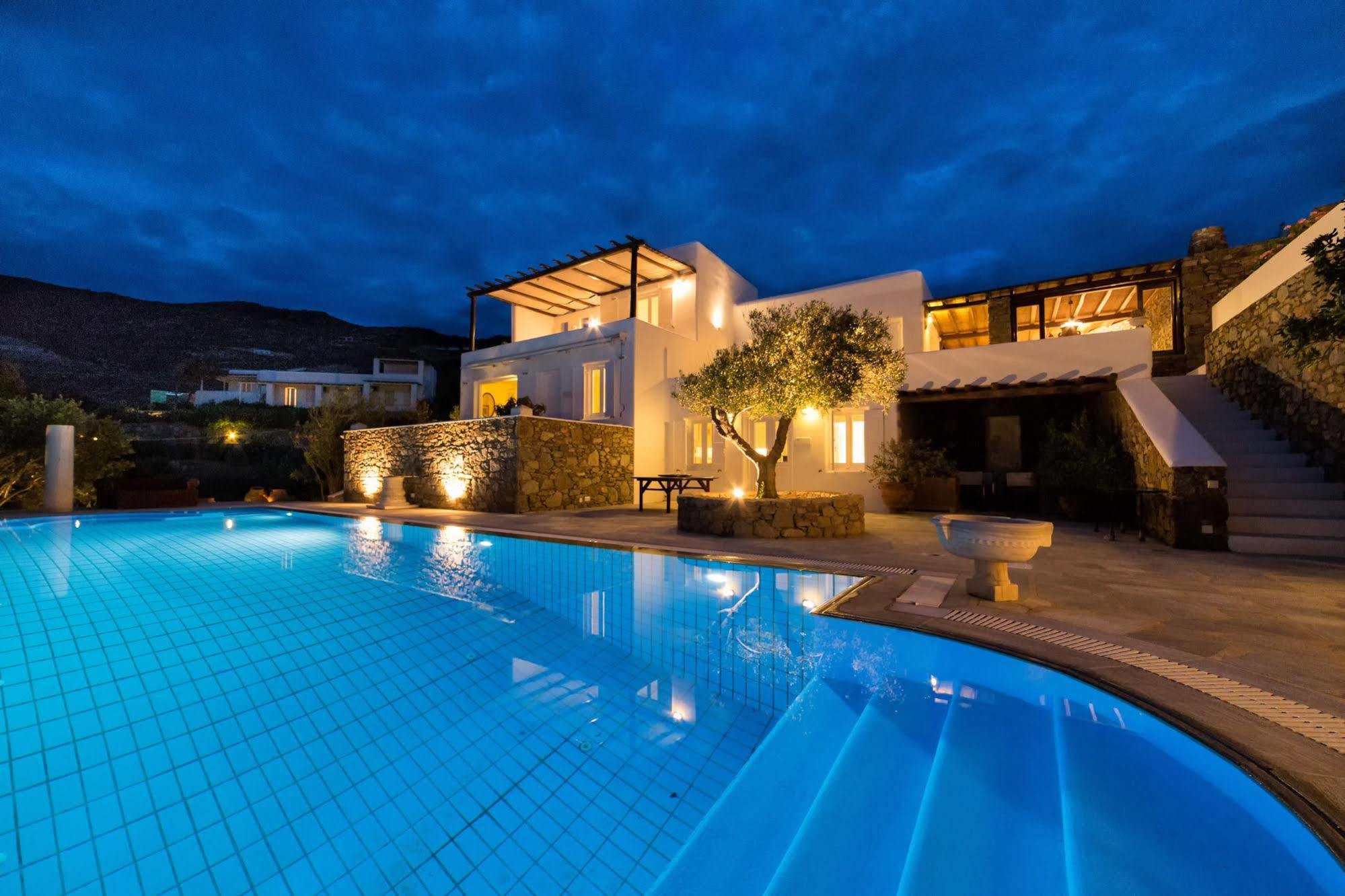 Villa Galaxy Ftelia  Esterno foto