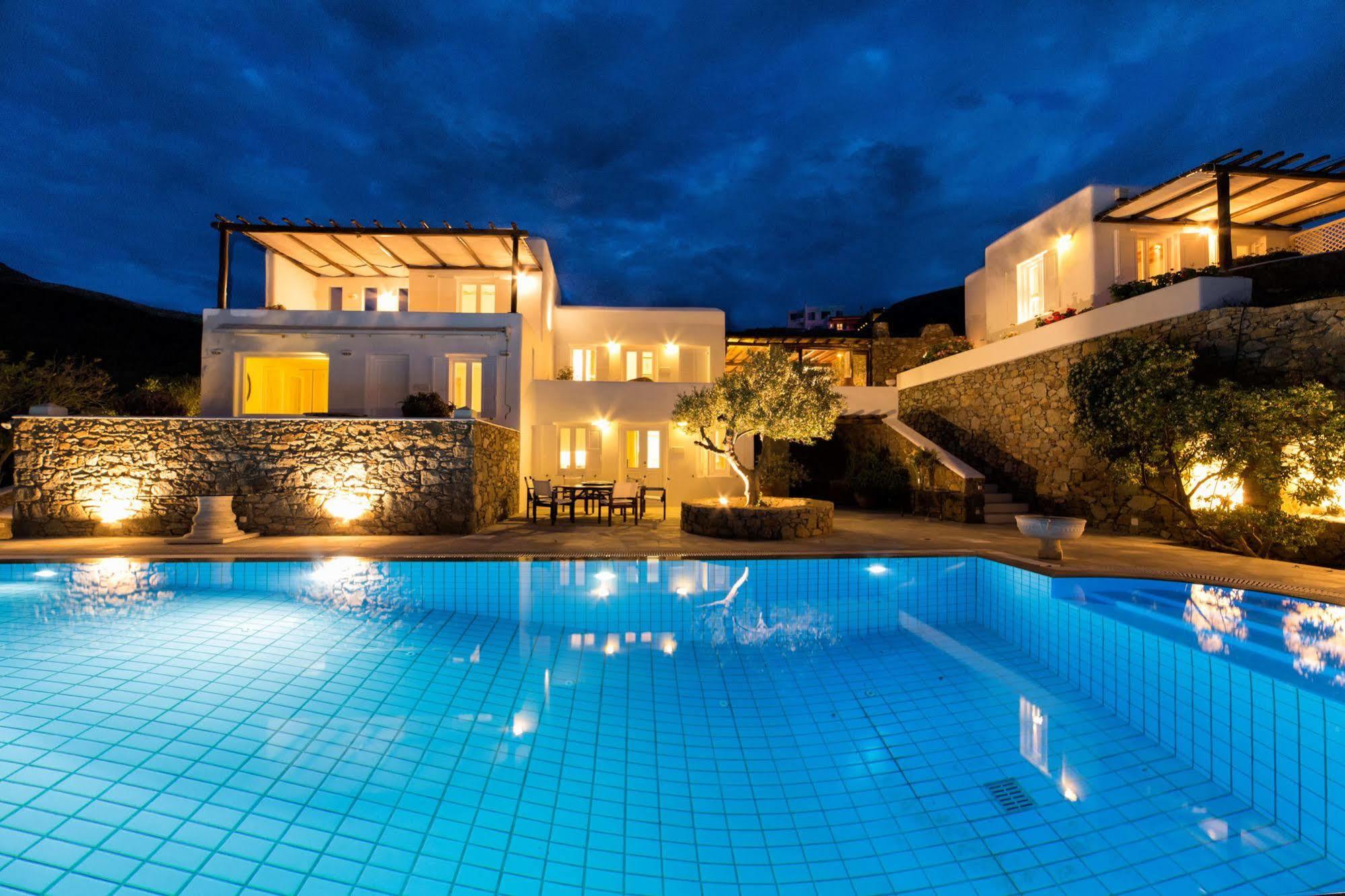Villa Galaxy Ftelia  Esterno foto