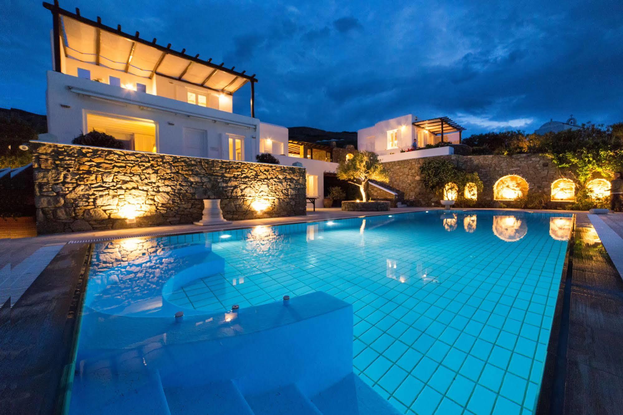 Villa Galaxy Ftelia  Esterno foto
