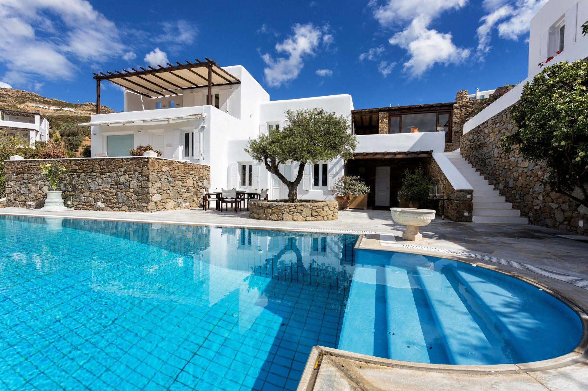 Villa Galaxy Ftelia  Esterno foto